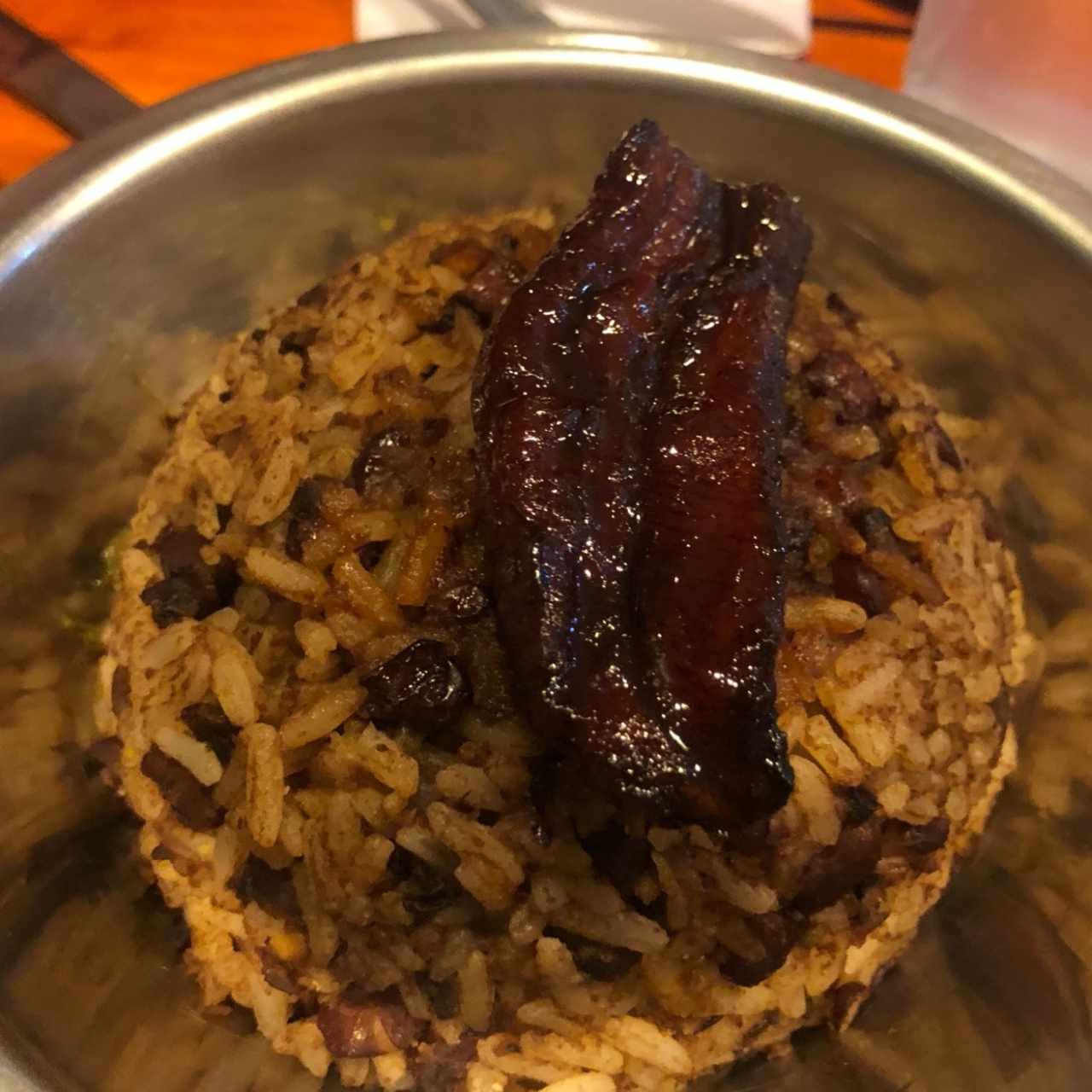arroz con coco y platano en tentacion 