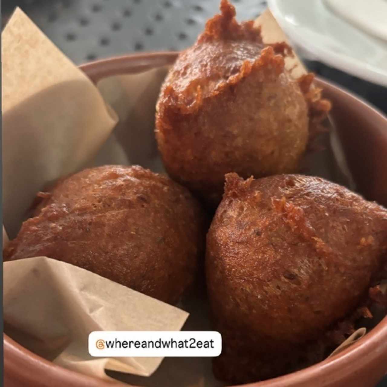 Porciones Pequeñas - Torrejitas de Bacalao