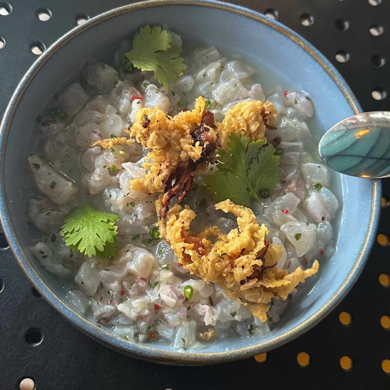 Porciones Pequeñas - Ceviche de Mercao