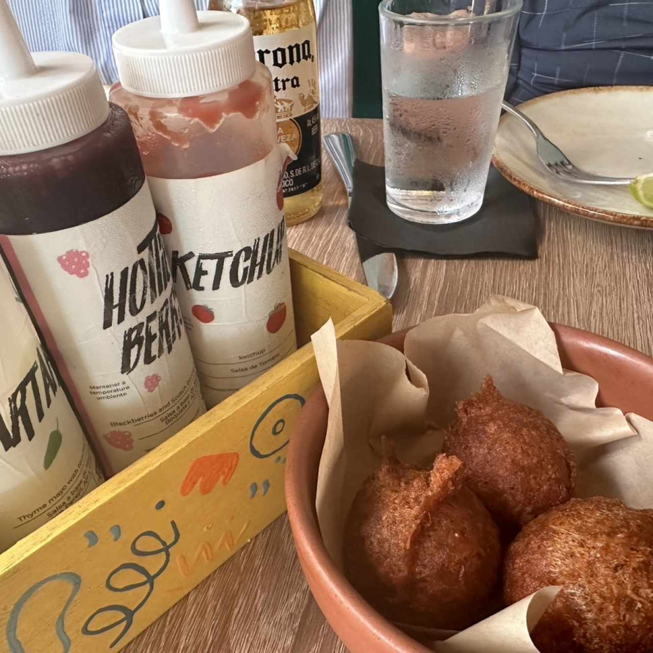 Porciones Pequeñas - Torrejitas de Bacalao