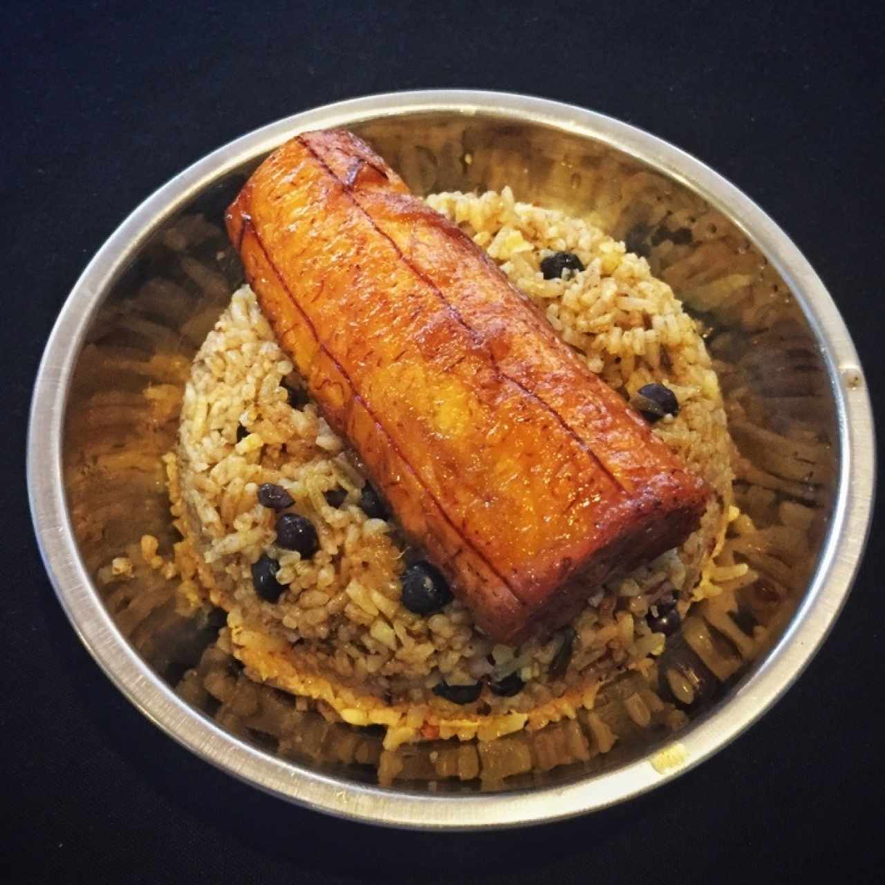 Arroz con Guandú y Coco con Tajada