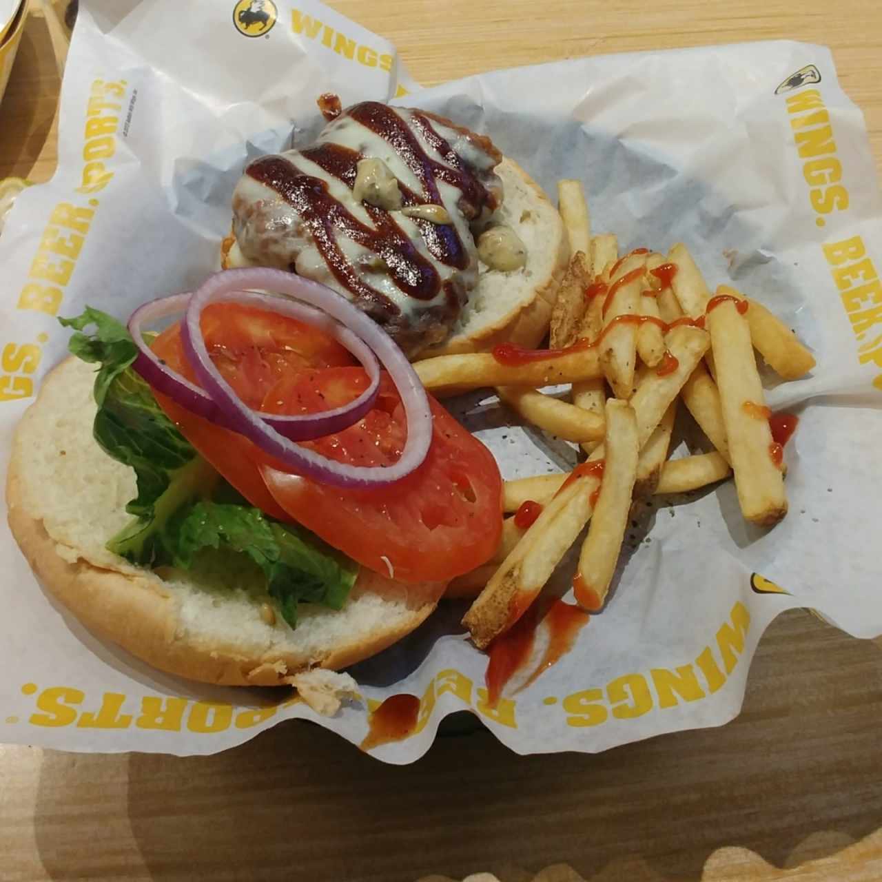 hamburguesa de pollo