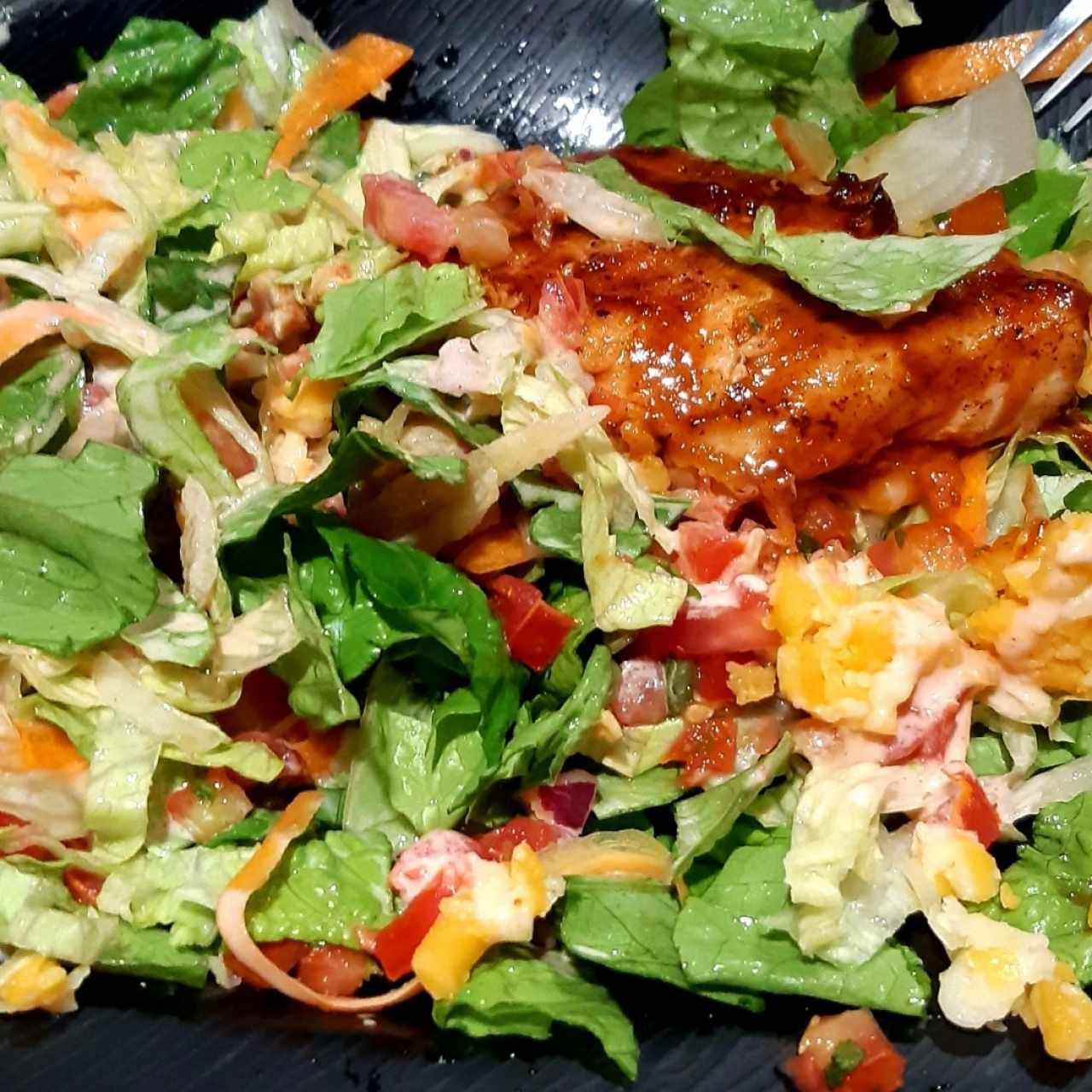 BBQ chicken salad
