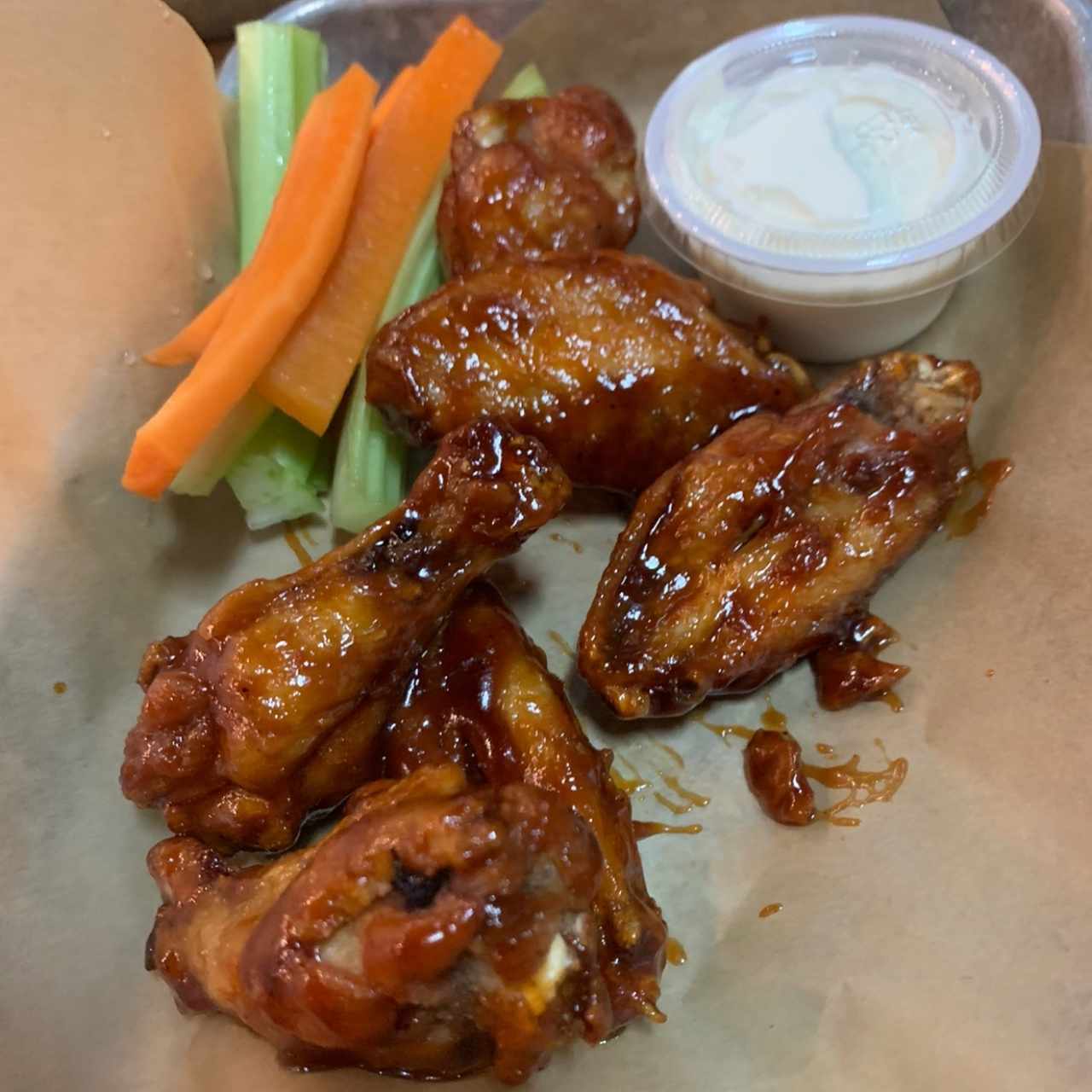 honey bbq wings