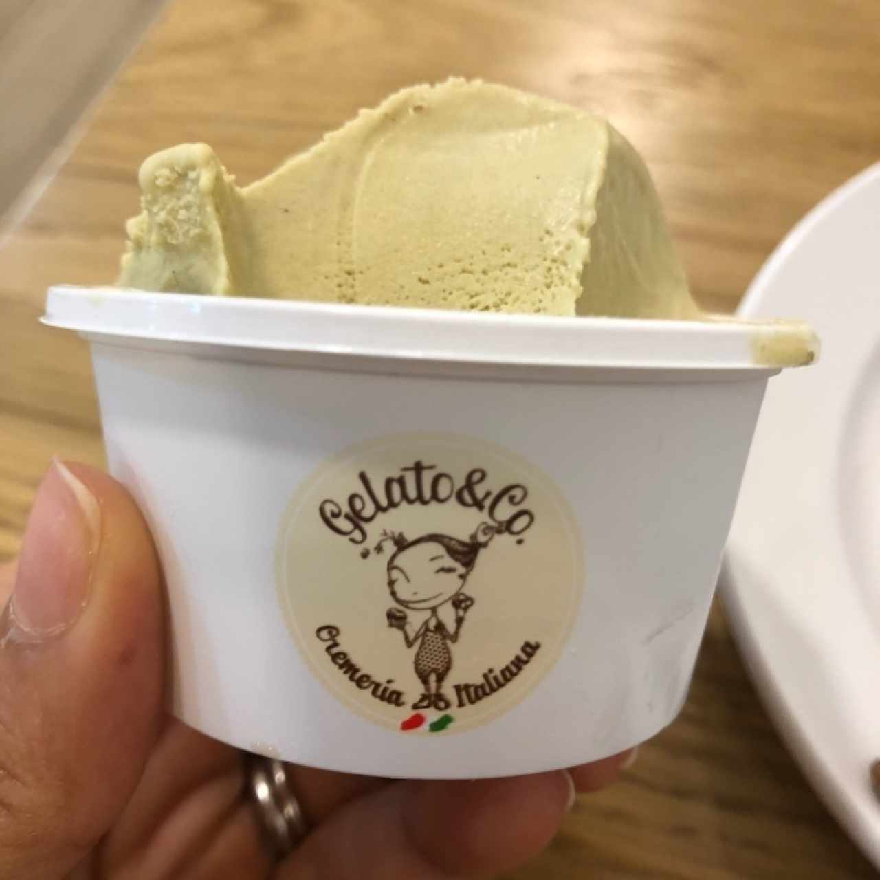 el mejor helado de pistacho!