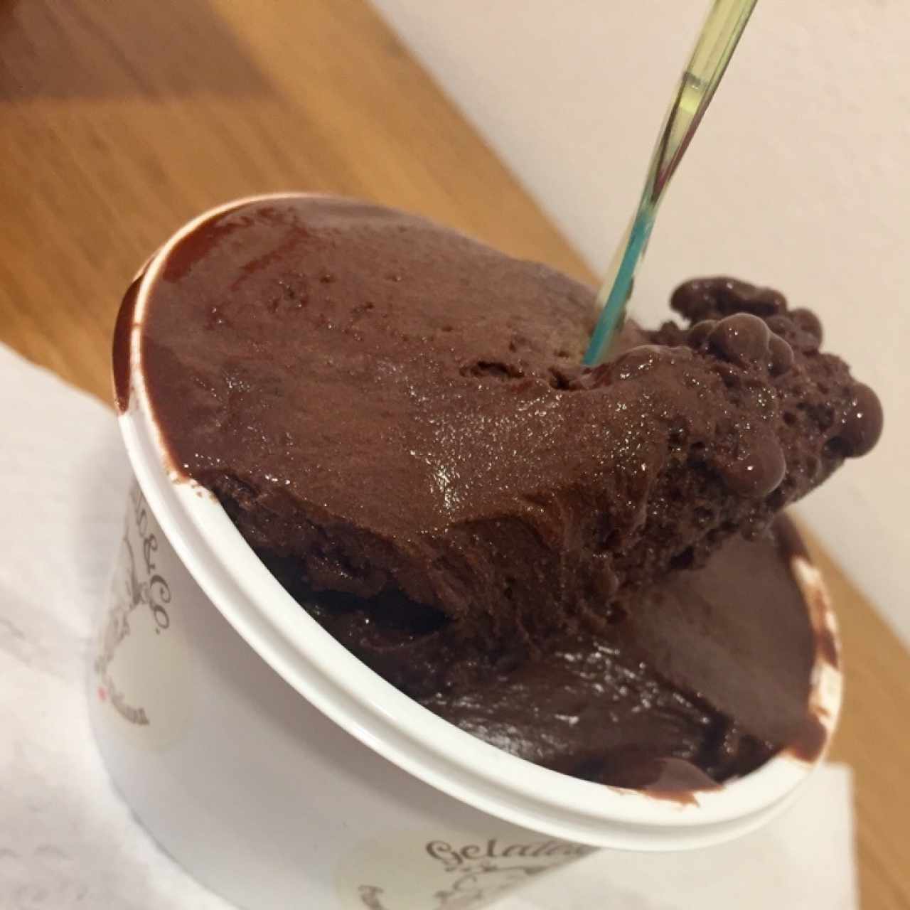 Gelato chocolate vegano