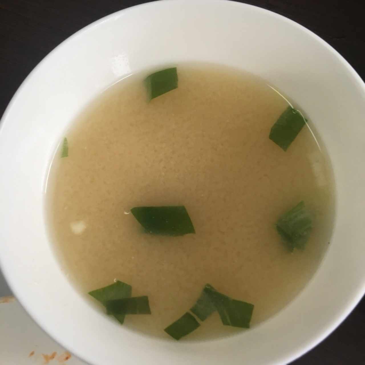 sopa con Tofu