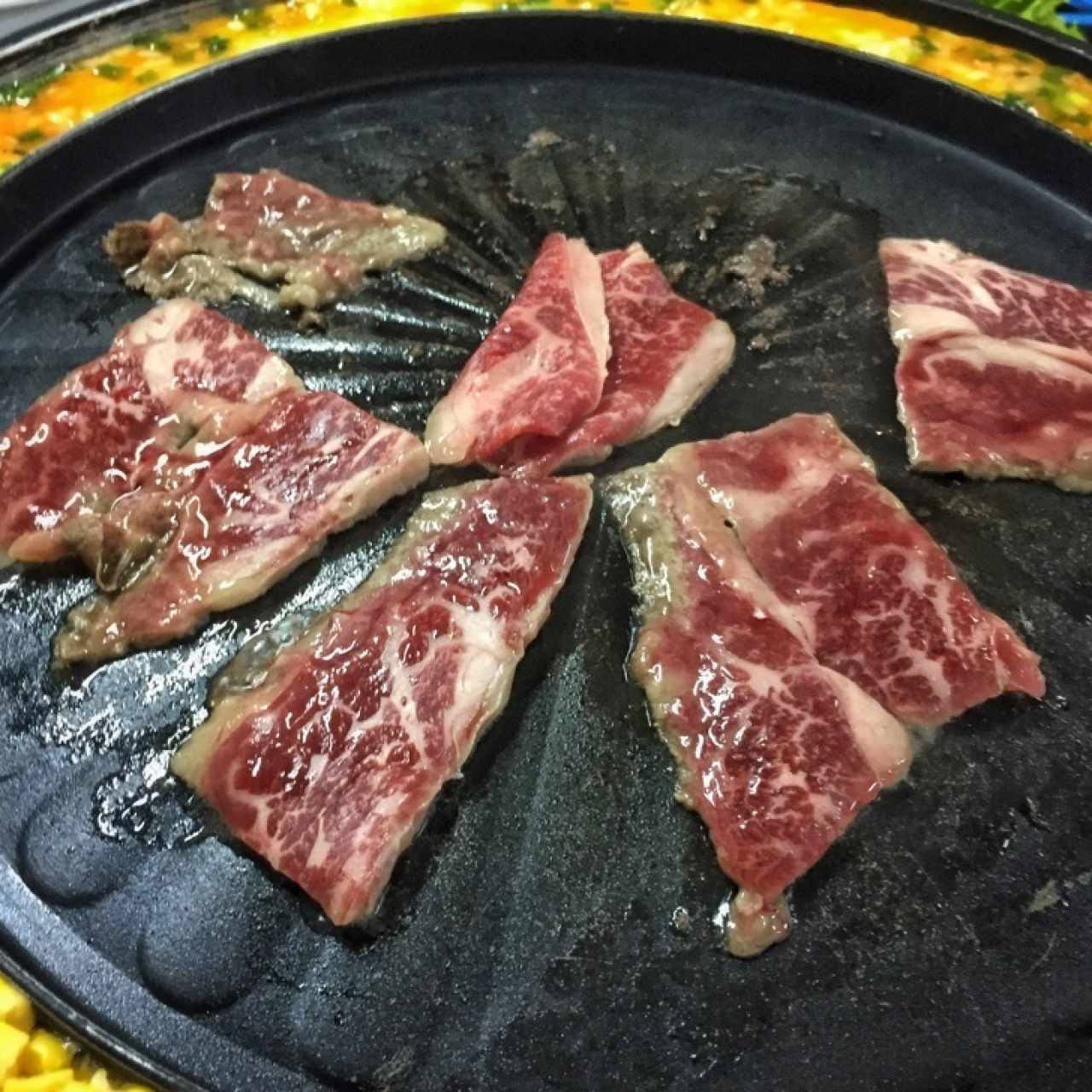 BBQ coreano de res