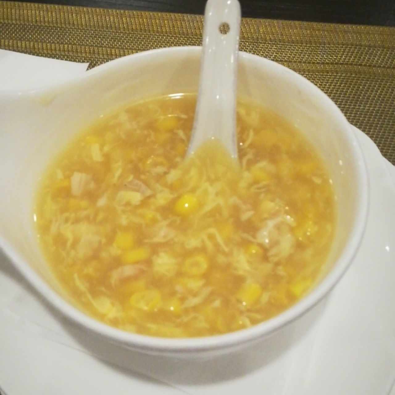 Sopas - Crema de maíz