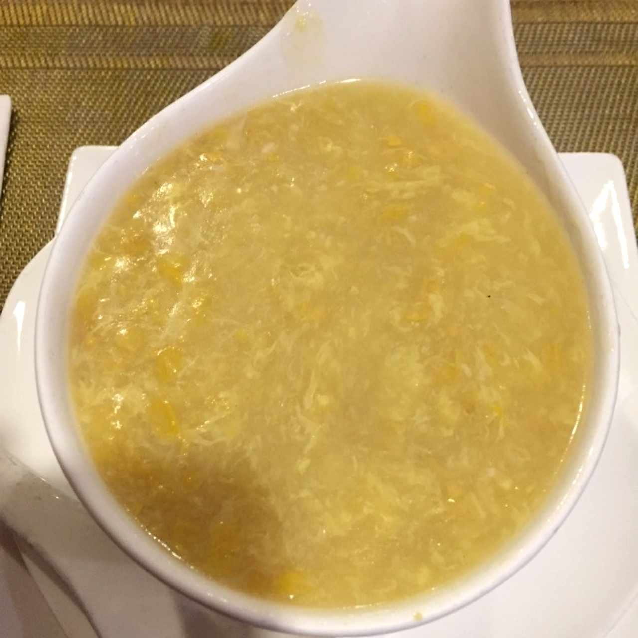 Sopas - Crema de maíz