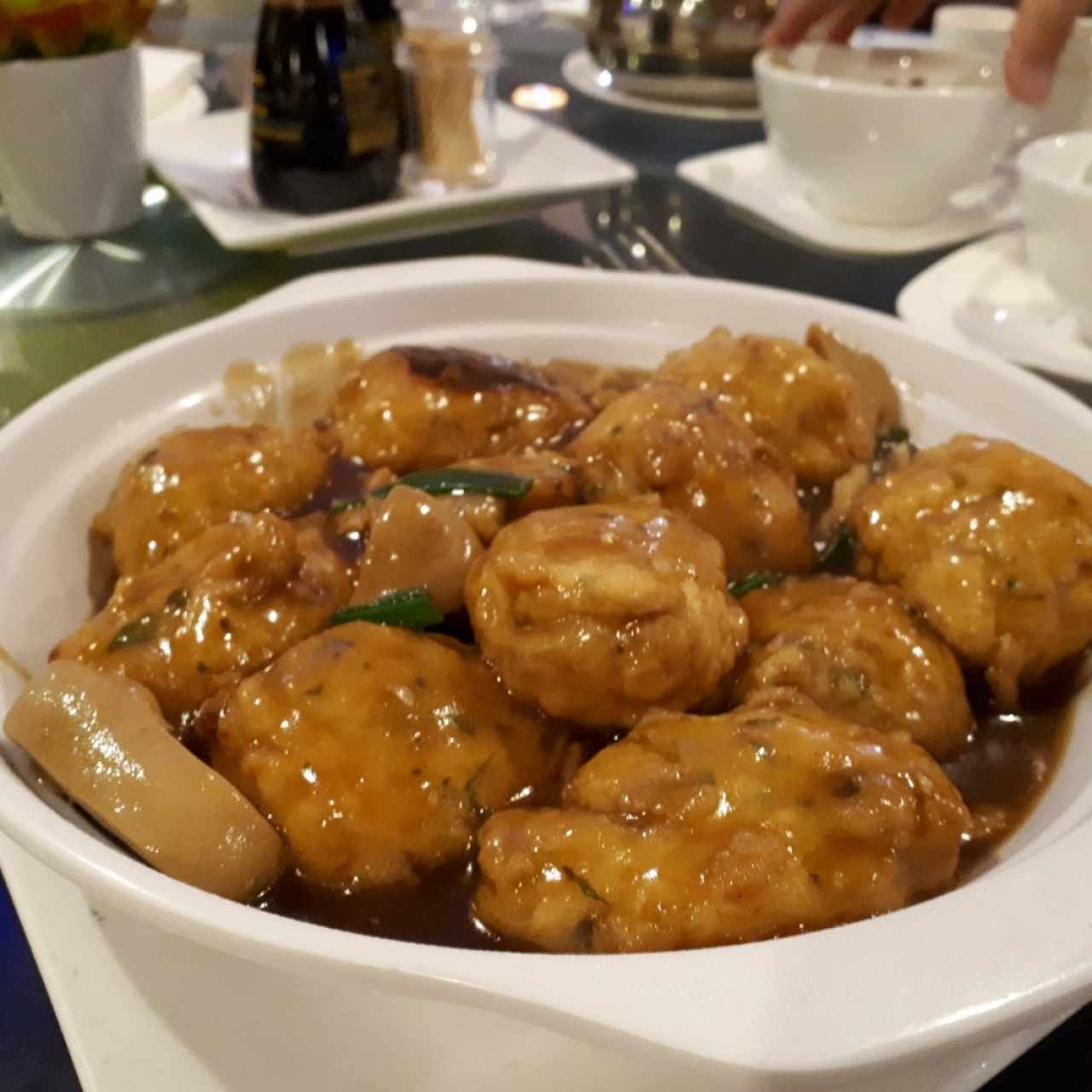 Peipa tofú (dumplings de soya)