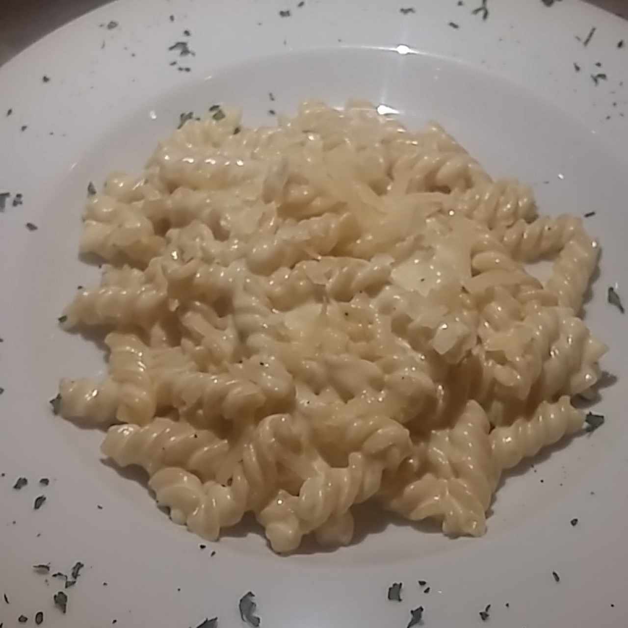 fussilli a la 4 formaggi