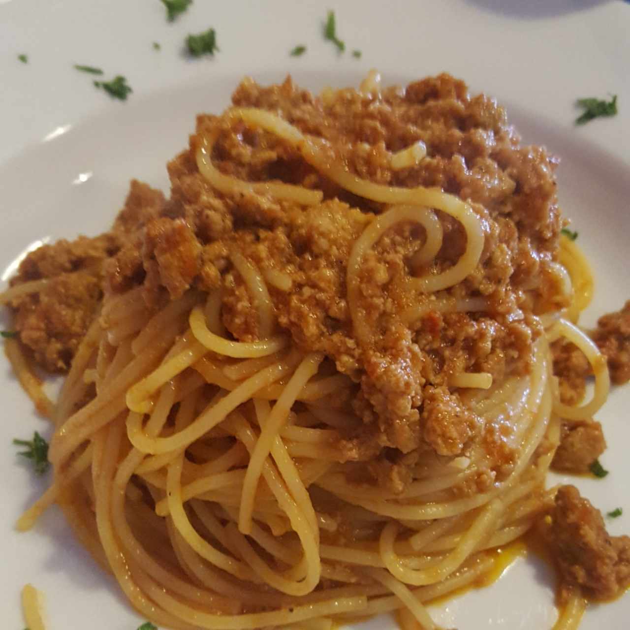 pasta boloñesa