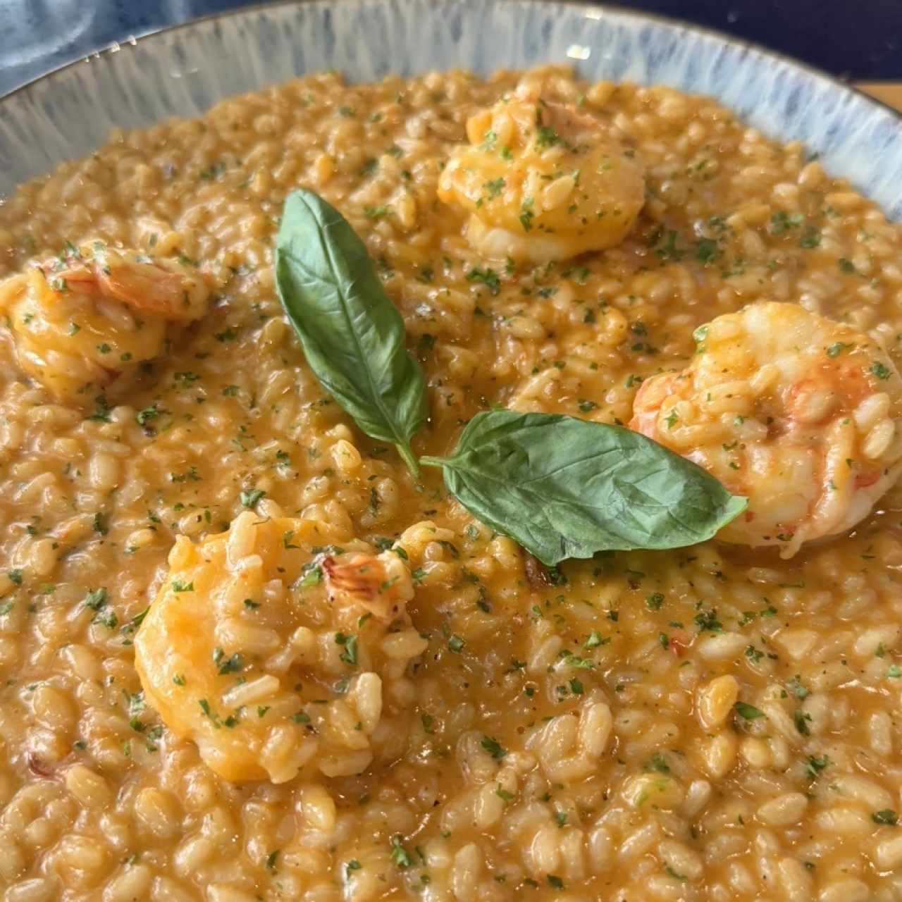 Risotto Gamberi e Zucchine