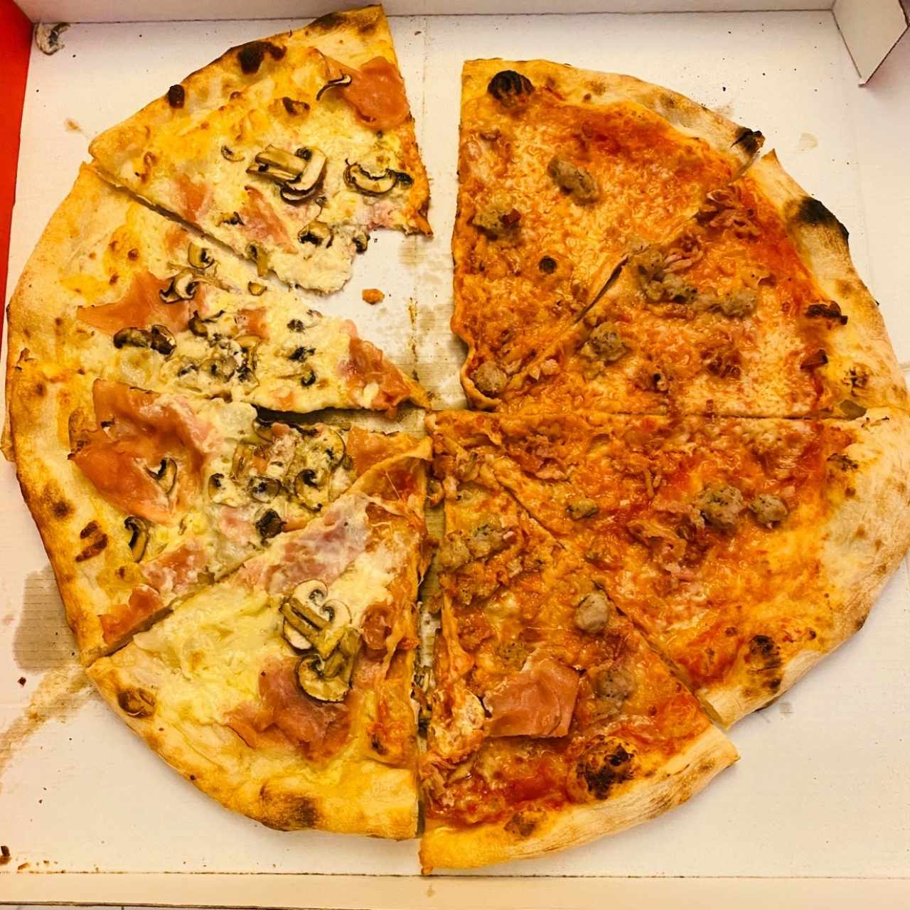 Pizza fashion Giorgio Armani.