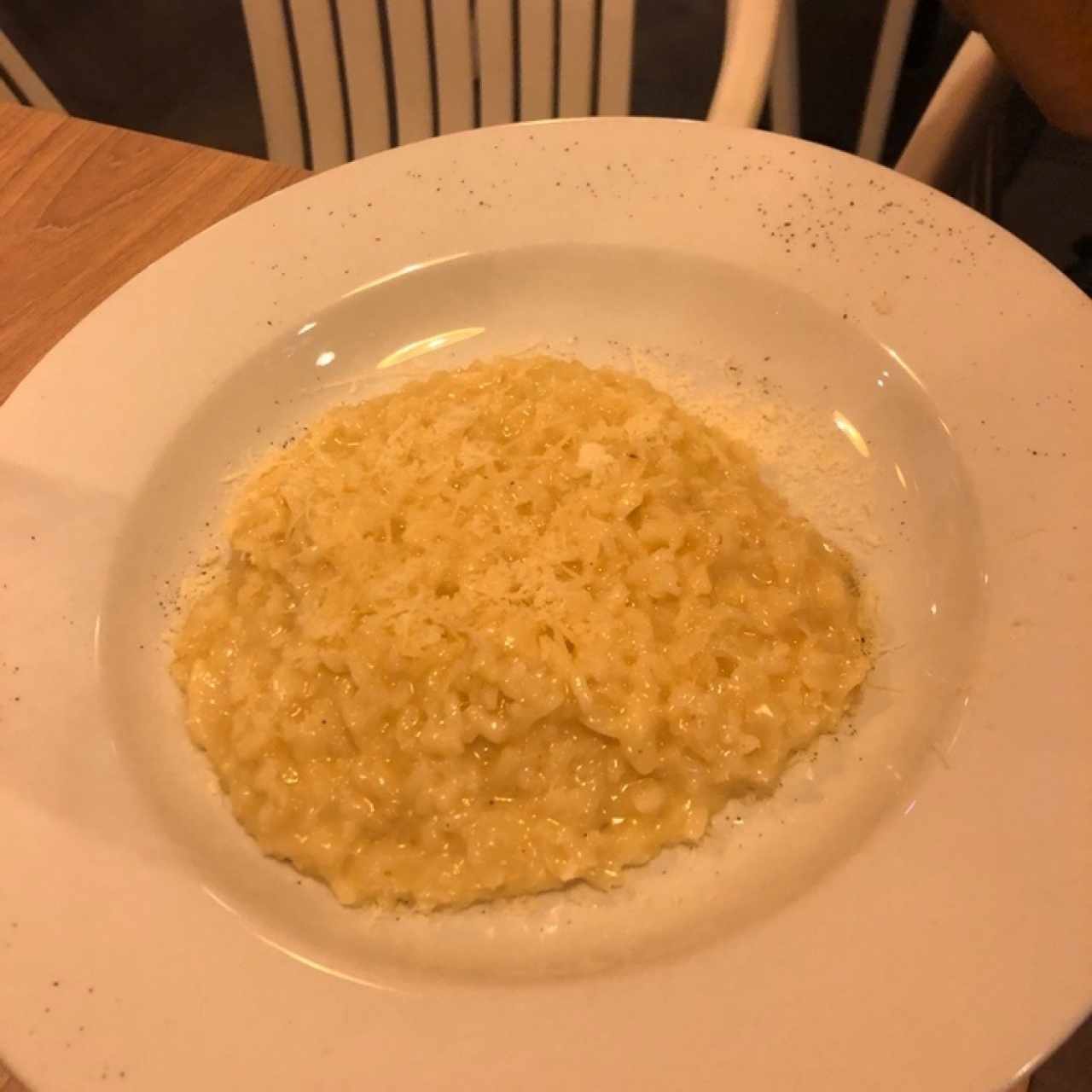 risotto a la parmigiana