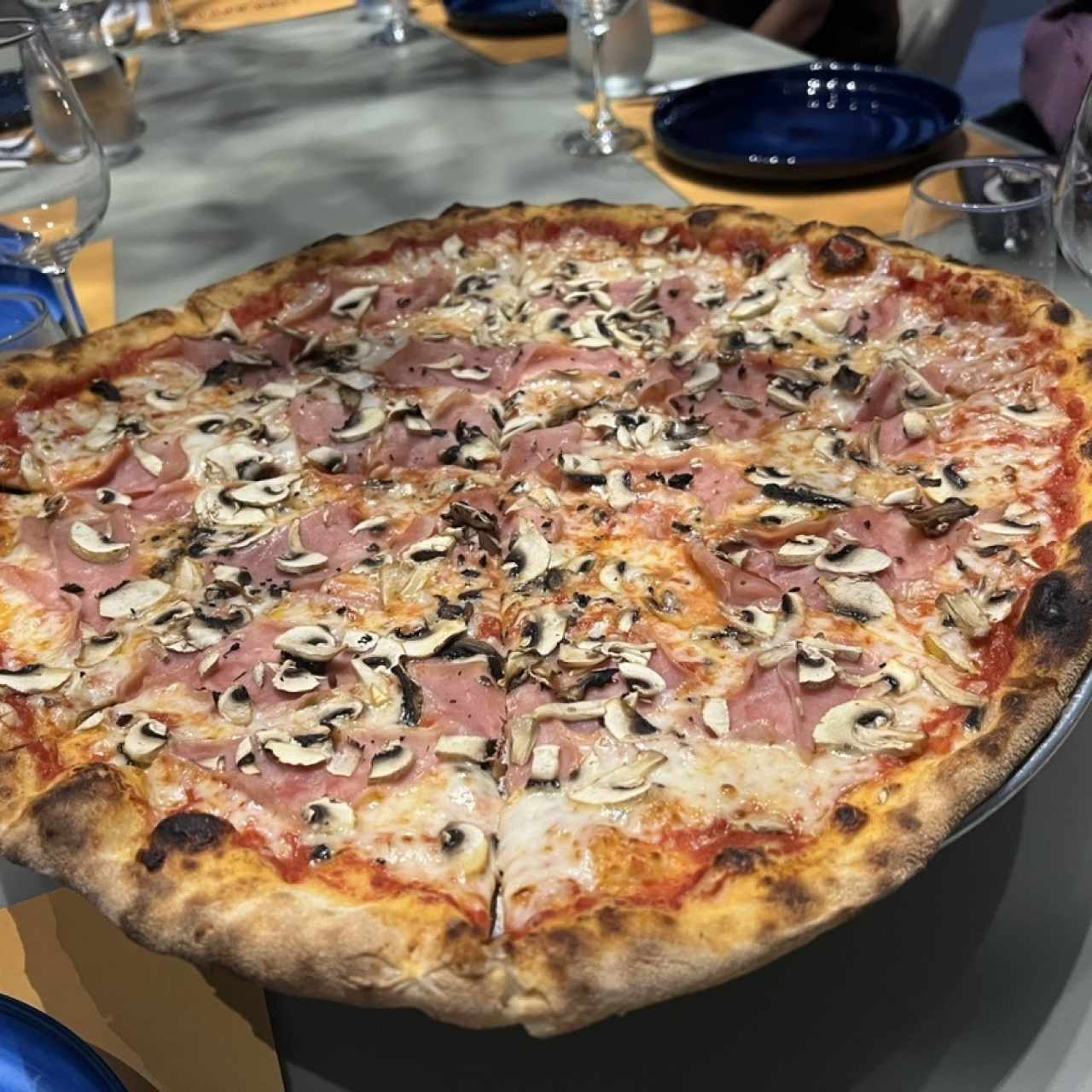 Pizza - Prosciutto E Funghi