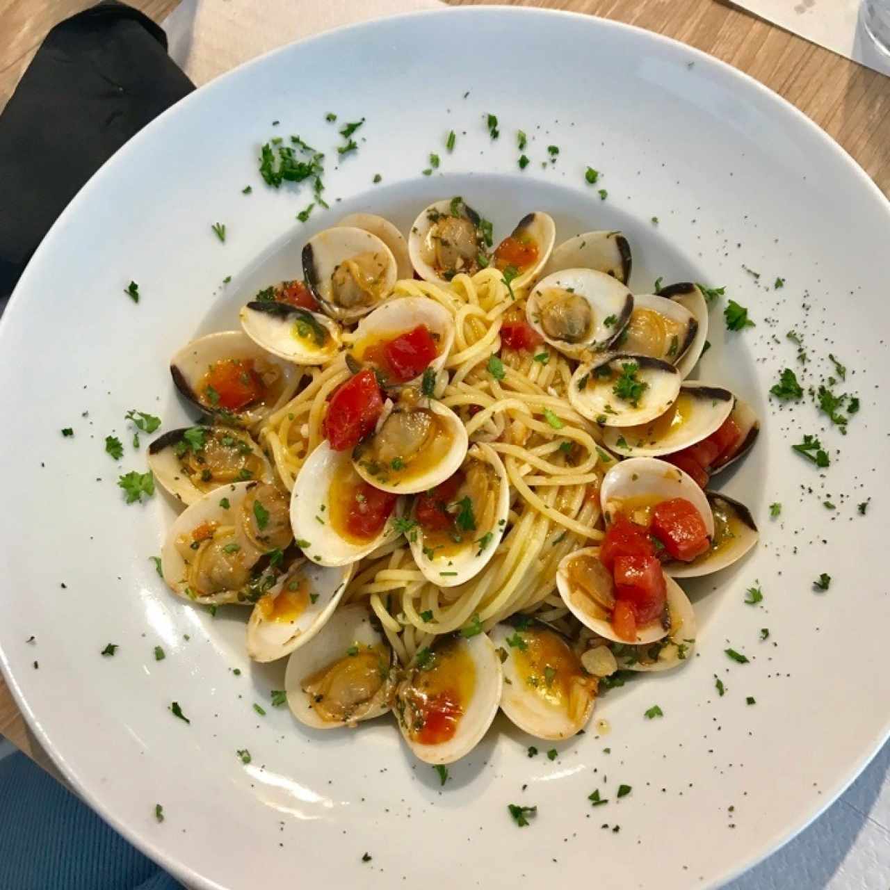 Spaguetti vongole