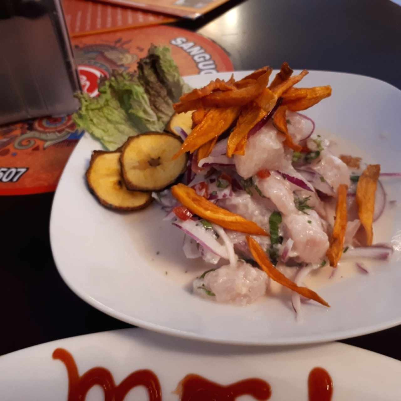 Entradas - Ceviche de pescado