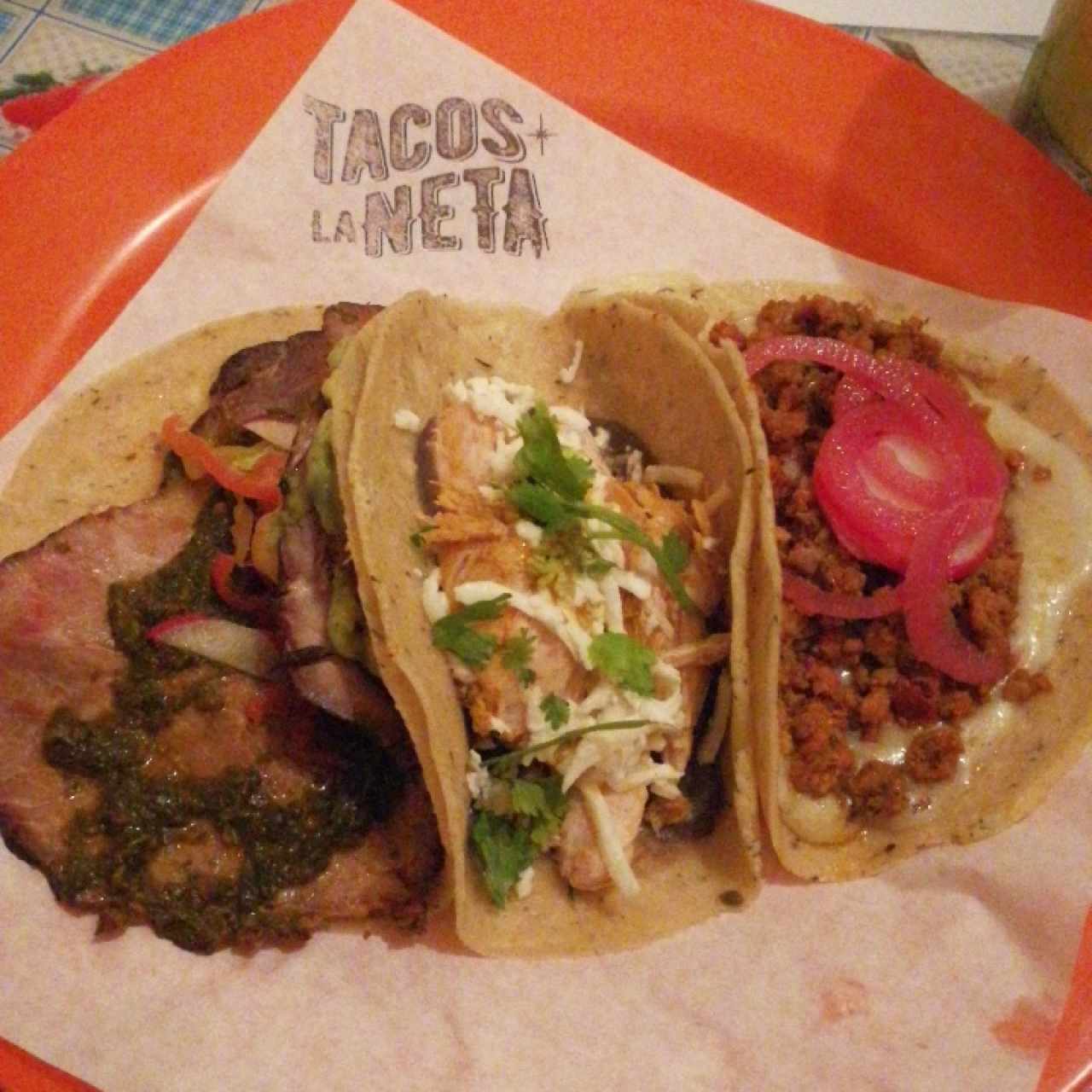 3 tacos por 10