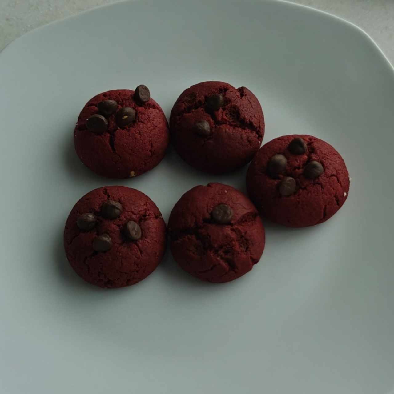 Galletas de Red Velvet