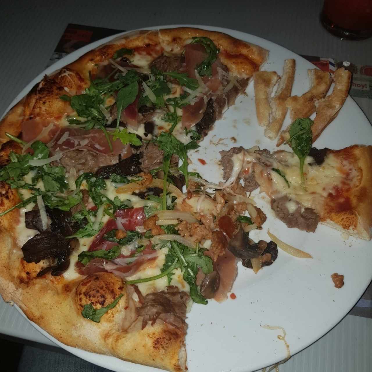 pizza portobello