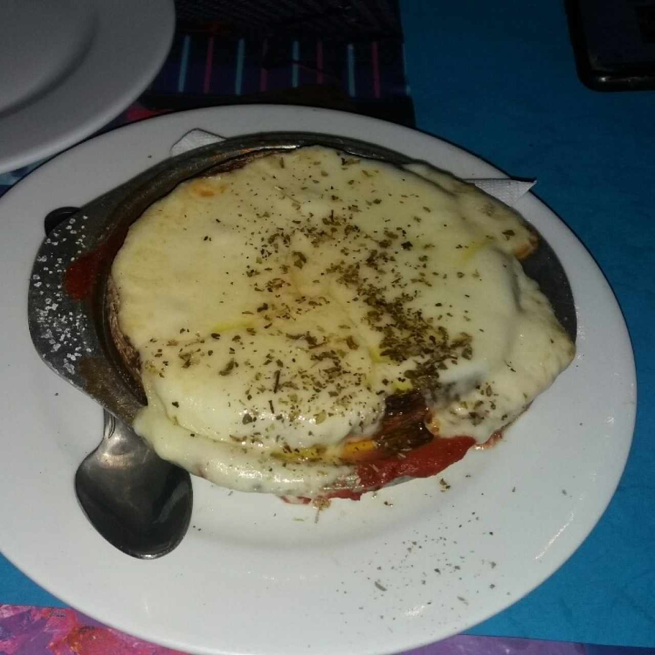 Hongo Portobelo y Provolone