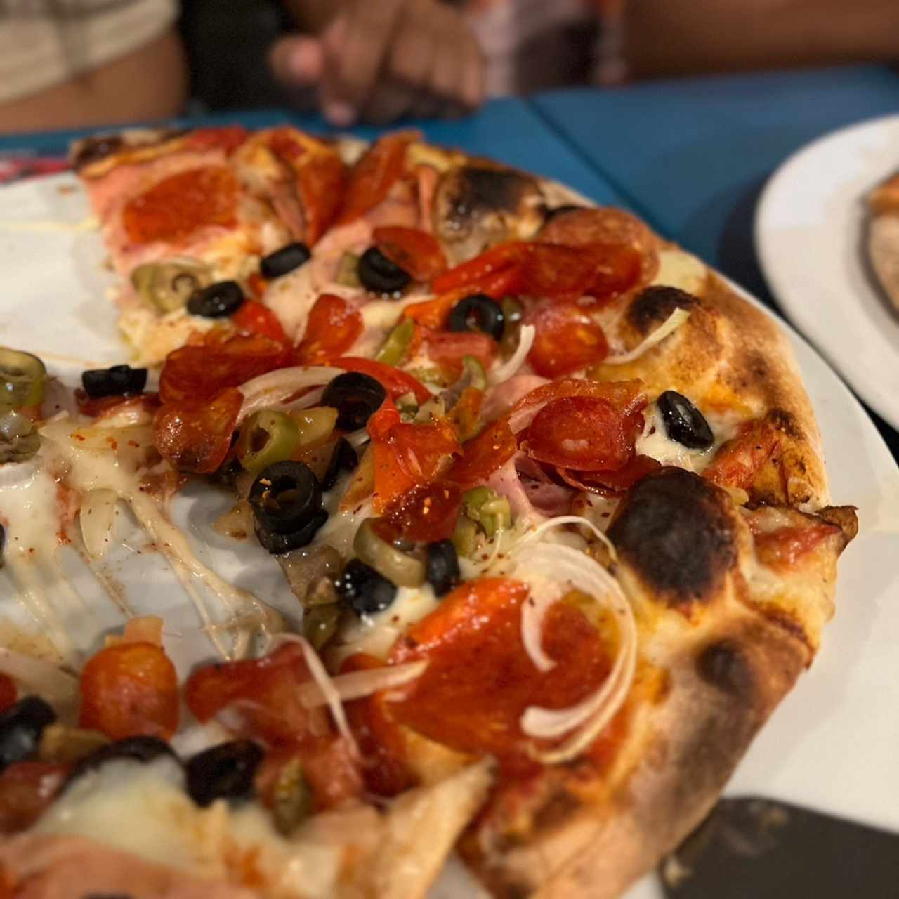 Una de las mejores😍 pizza brava🔥