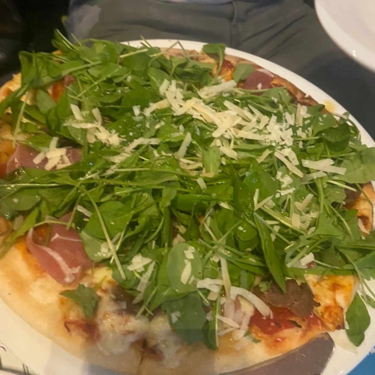 pizza de rugula