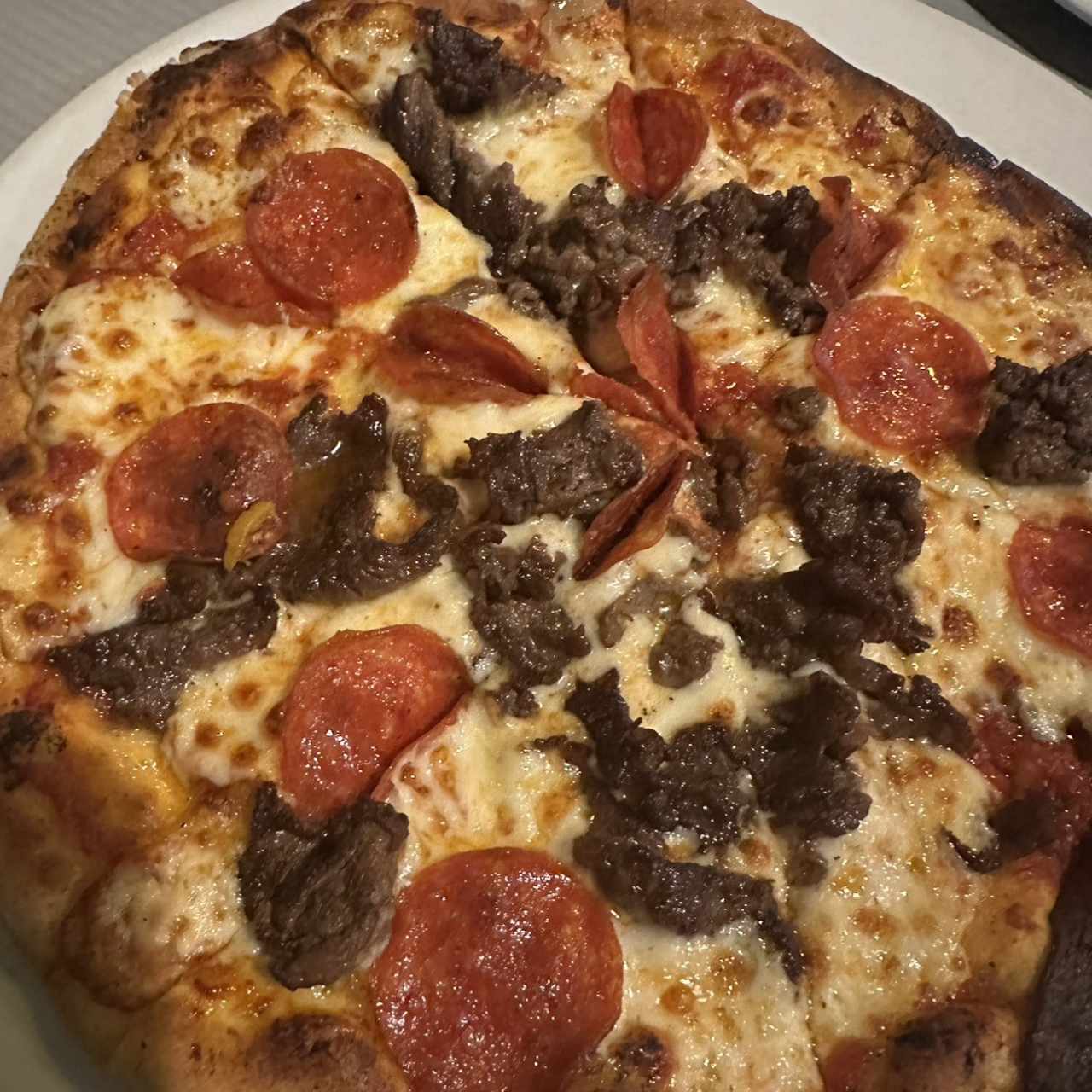 Pizza de Peperoni churrasco