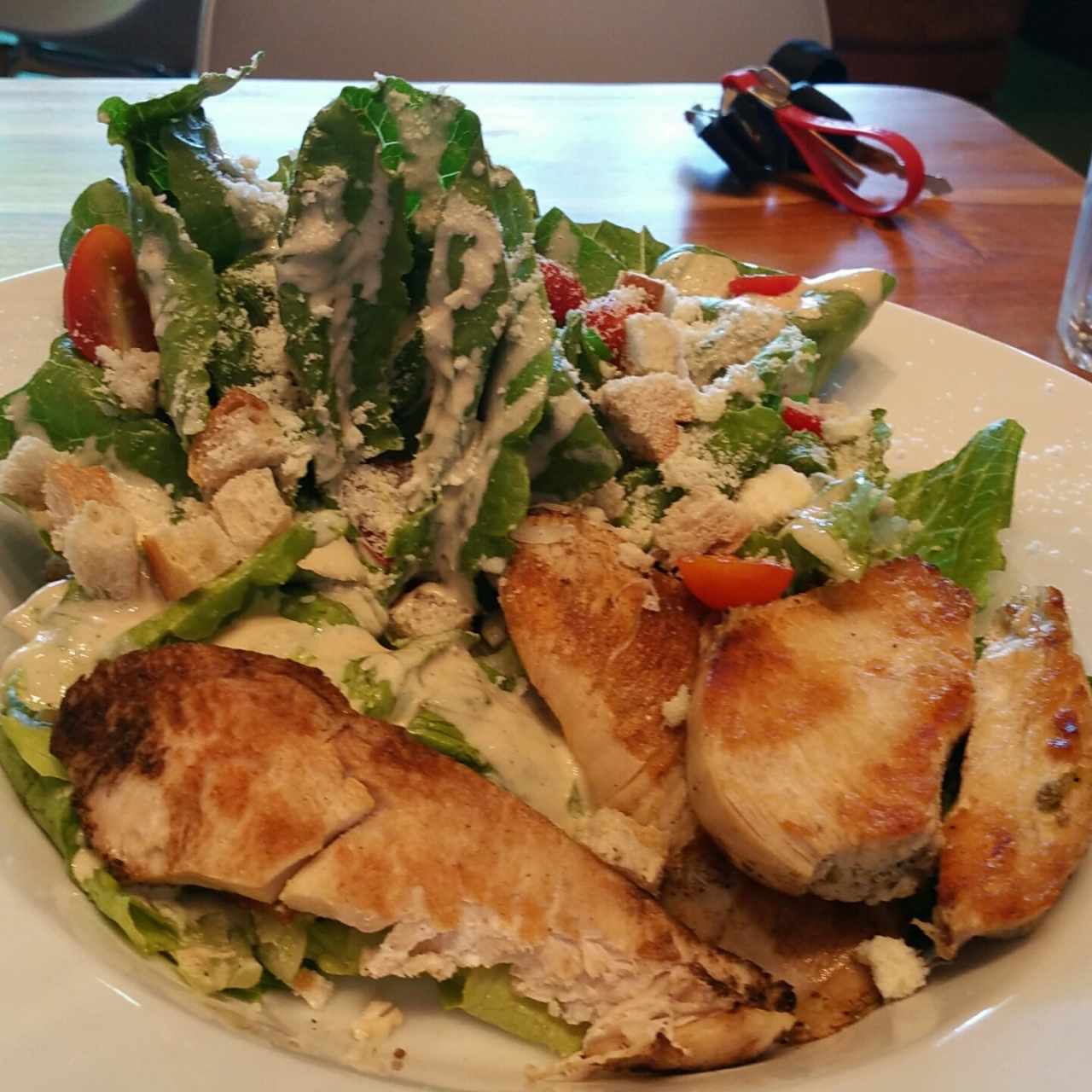 Ensalada Cesar con Pollo
