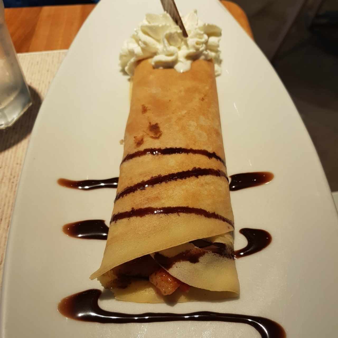 Crepes de Nutella y Fresas