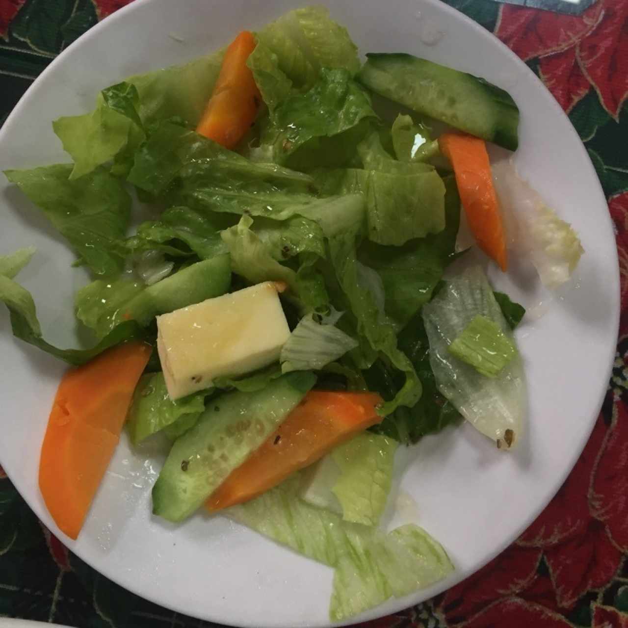 side salad...weak