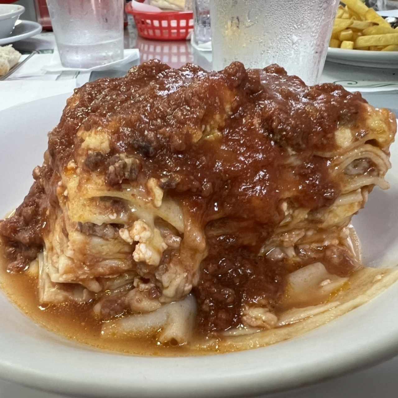 Lasagna boloñesa