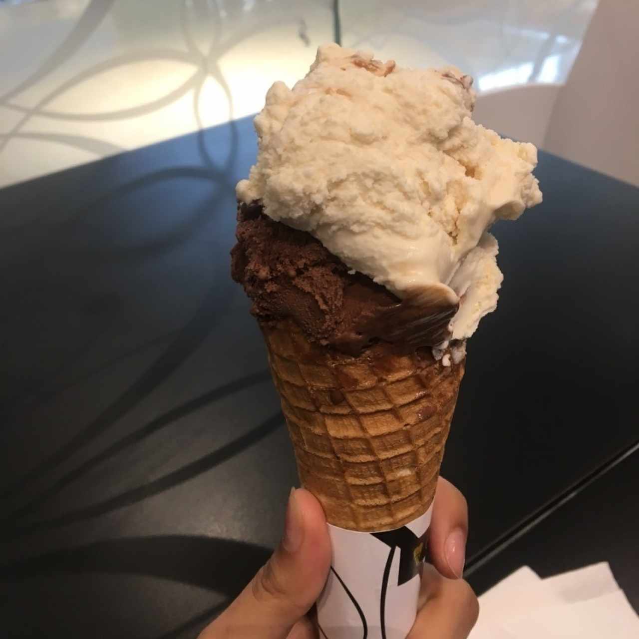 helado: chocolate + galleta de maria 😍🤤👌🏼