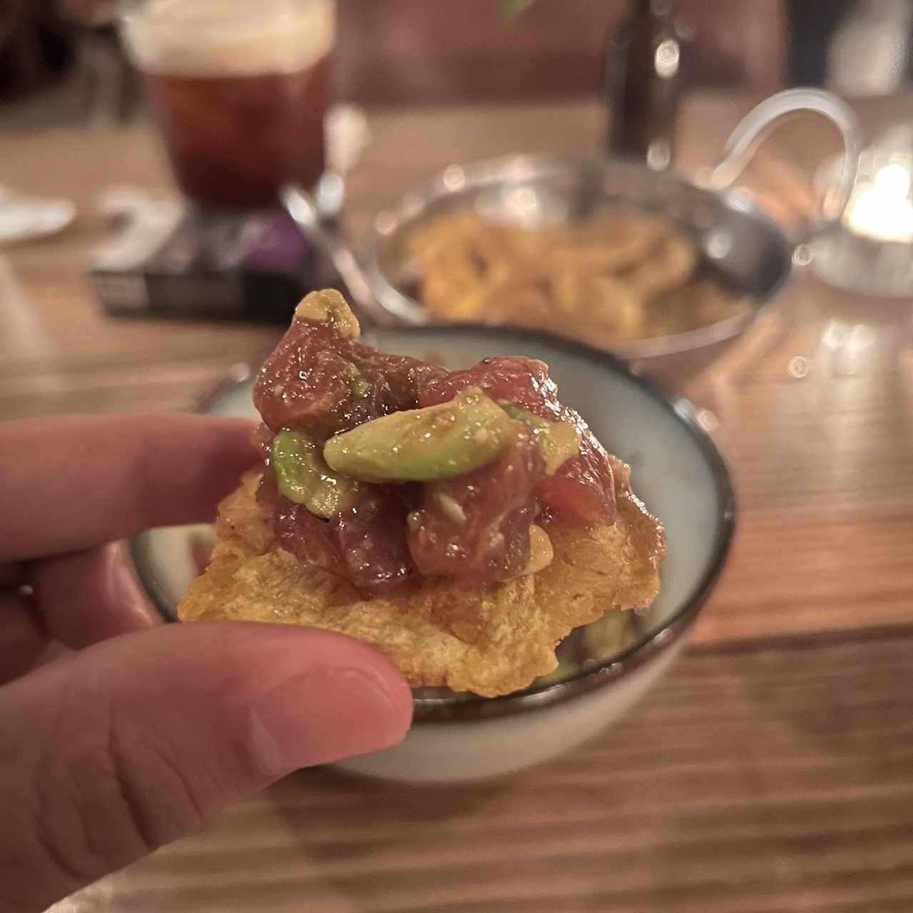 Tuna Tartare (con extra de patacones)