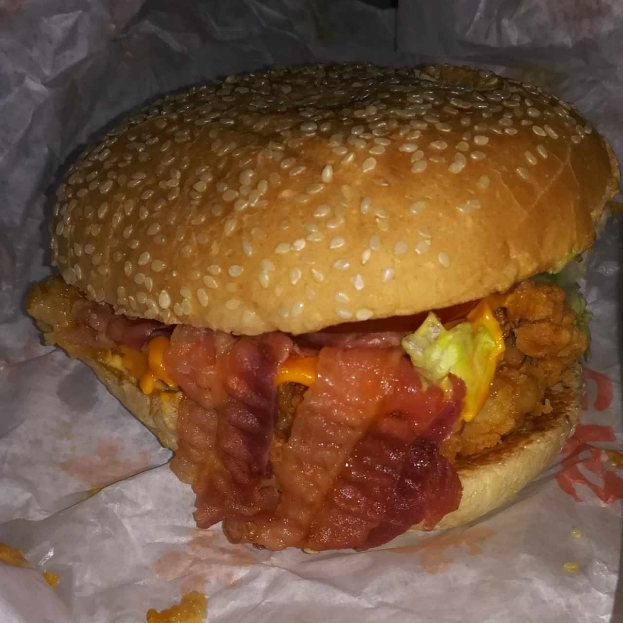 Chessebacon Burger