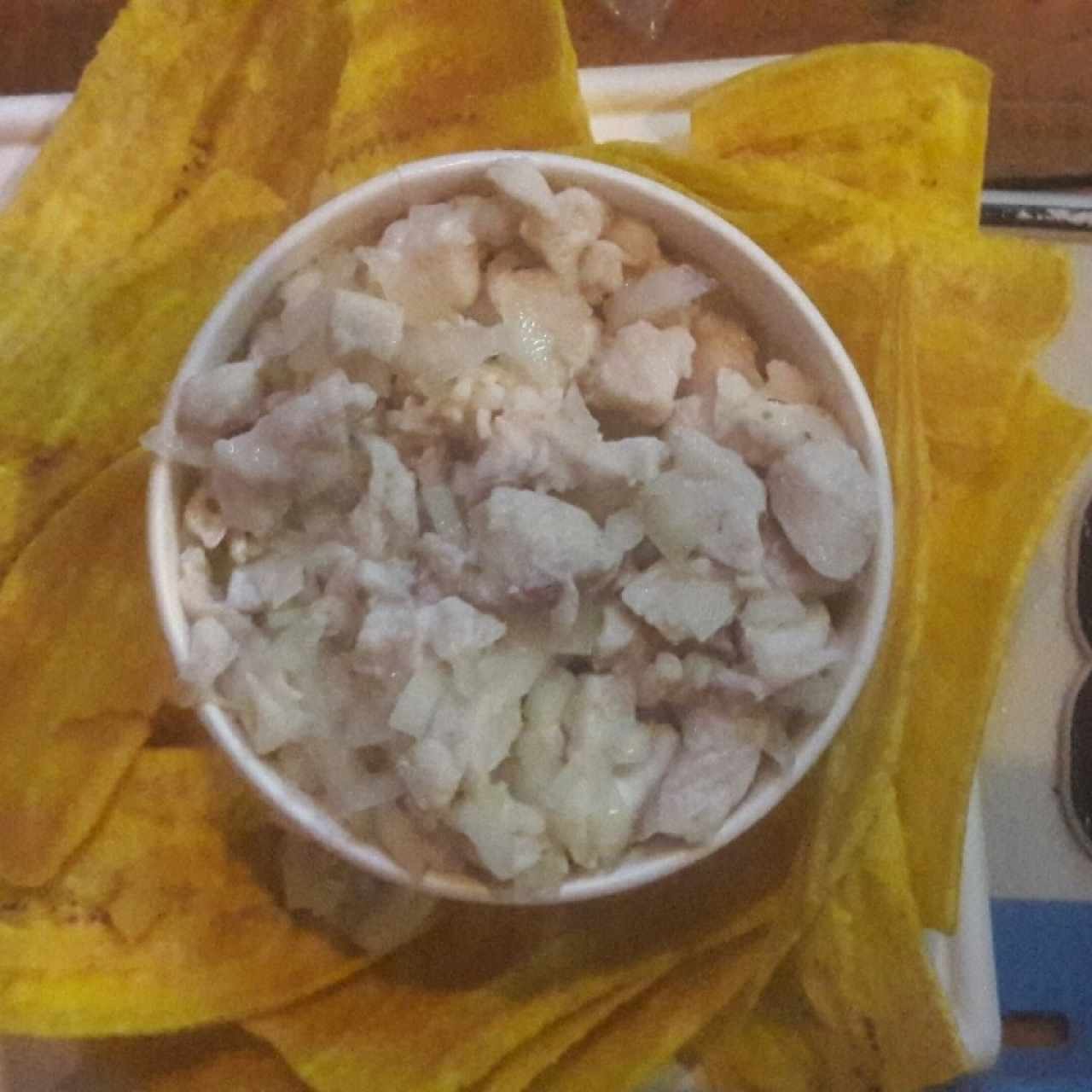 Ceviche de corvina