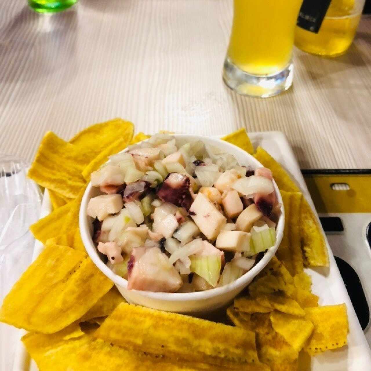 ceviche de pulpo