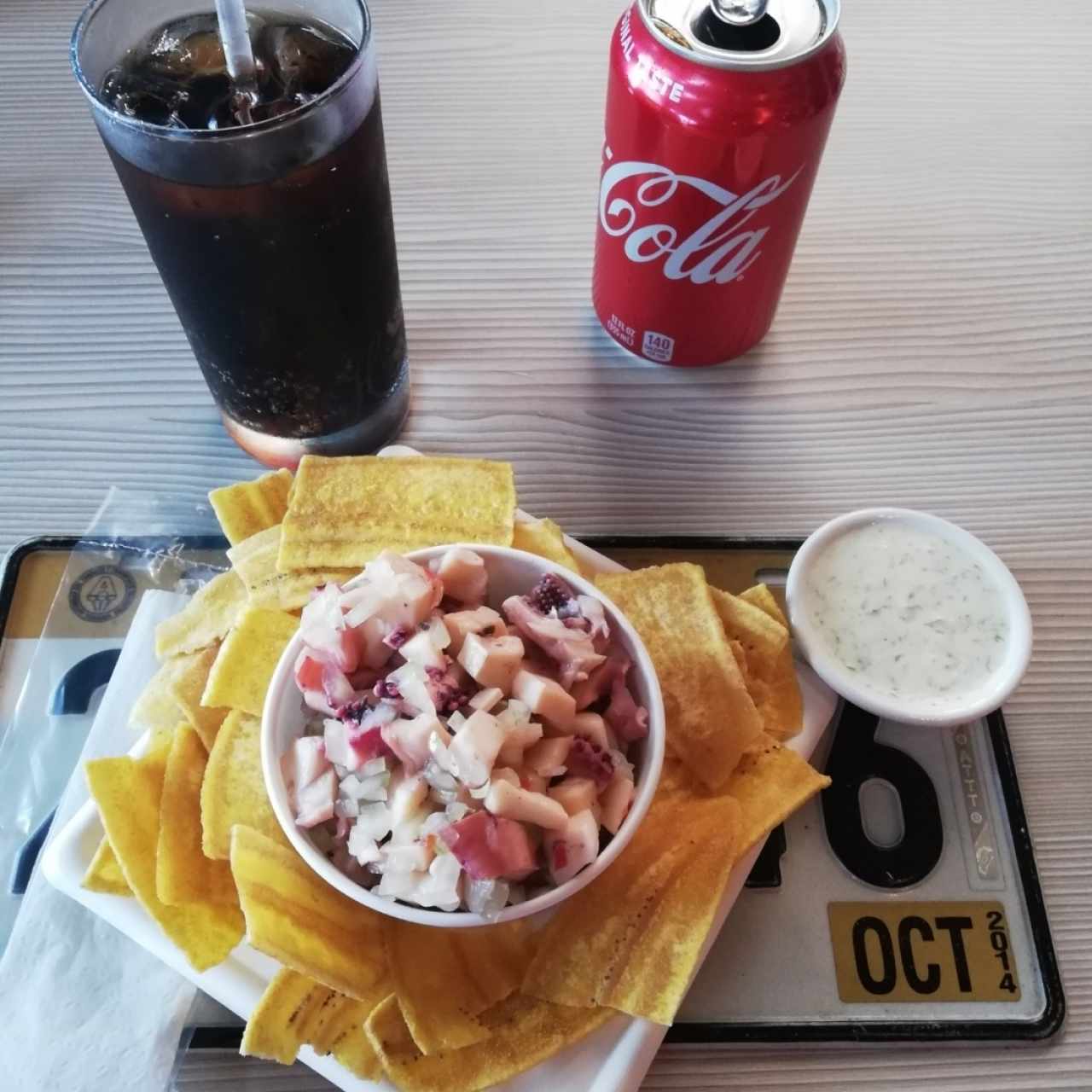 ceviche de combinación