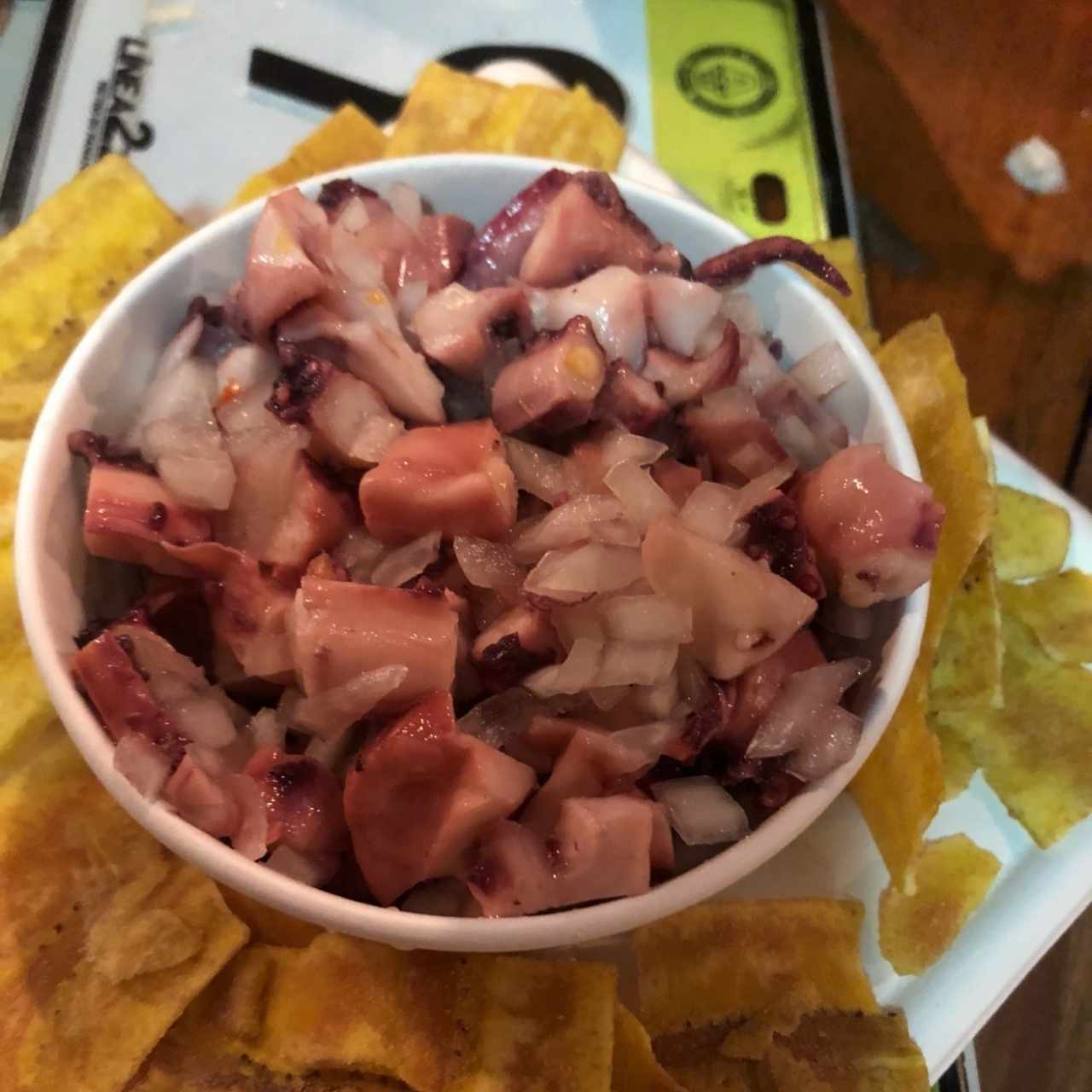 Ceviche de pulpo