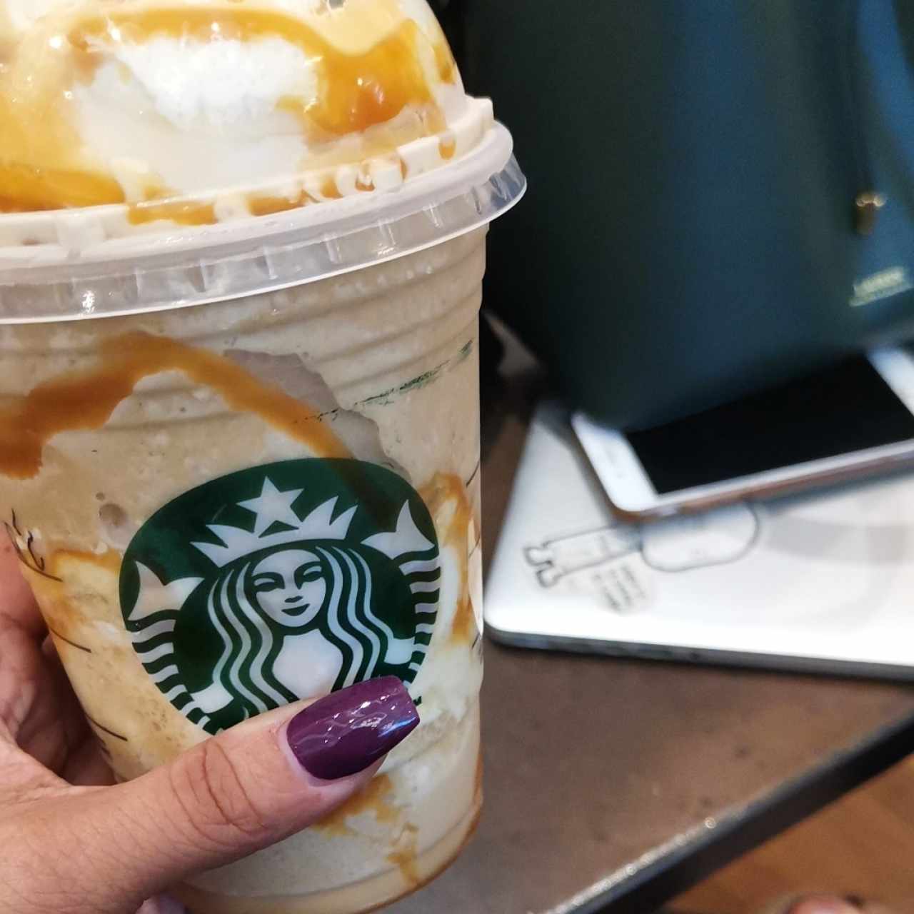 Ultra caramel Frappuccino 