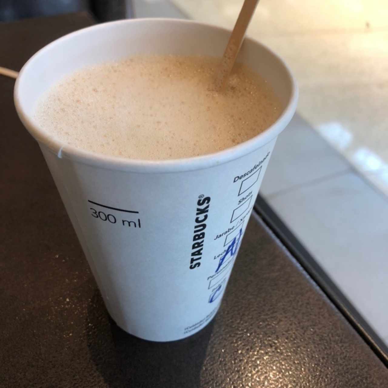 Café Latte almendras 