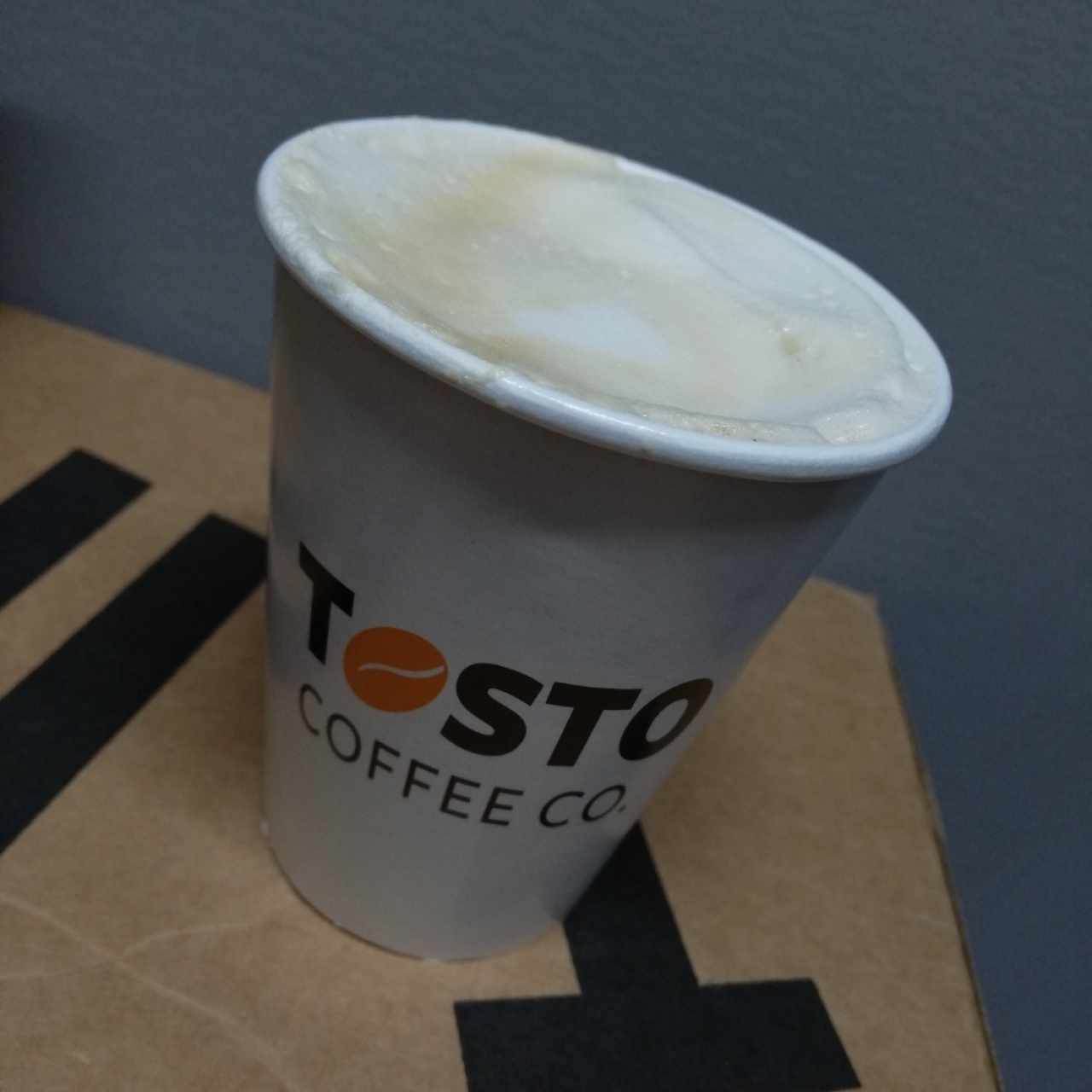 latte con sabor