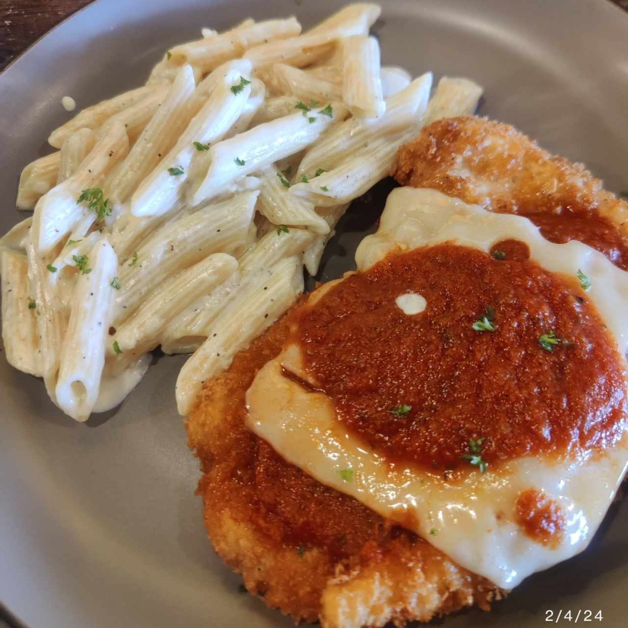 Lunch & Dinner - Chicken Parmigiana