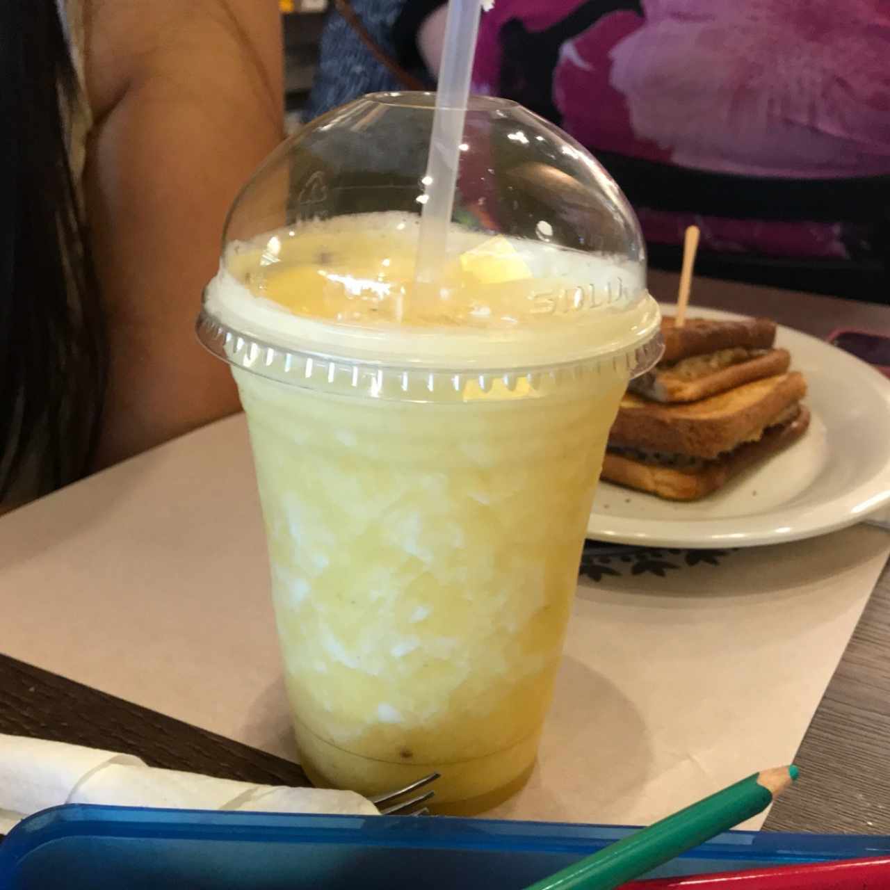 jugo de piña