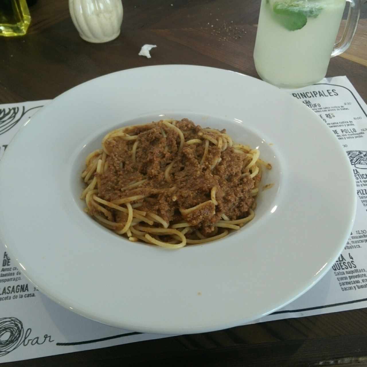 Spaghetti bologna