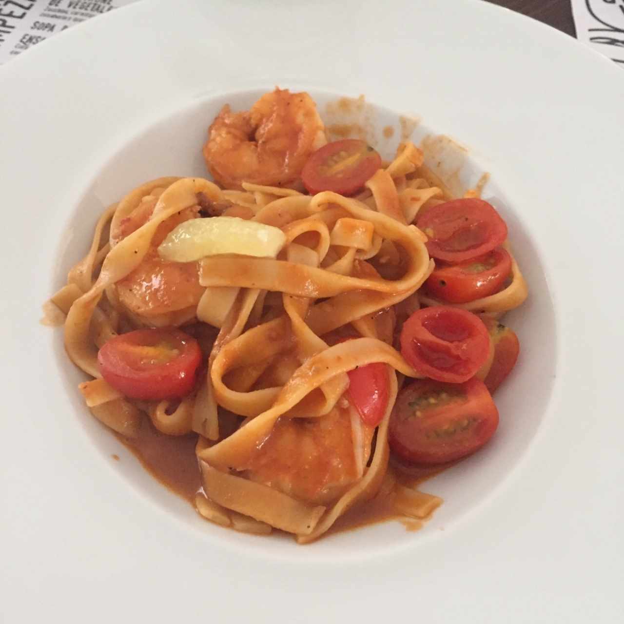 Tagliatelle gamberi