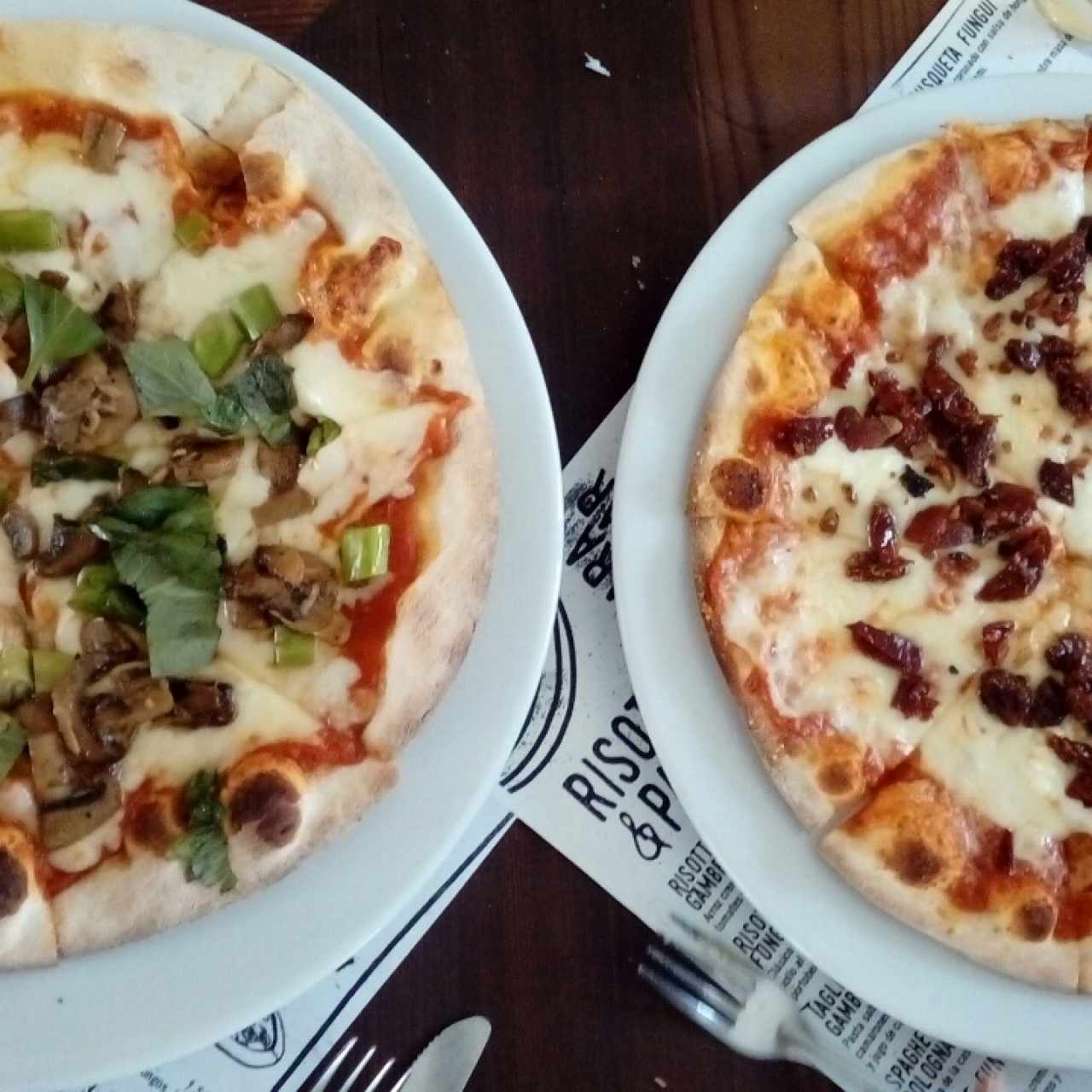 Pizza Pastabar y 4 quesos 