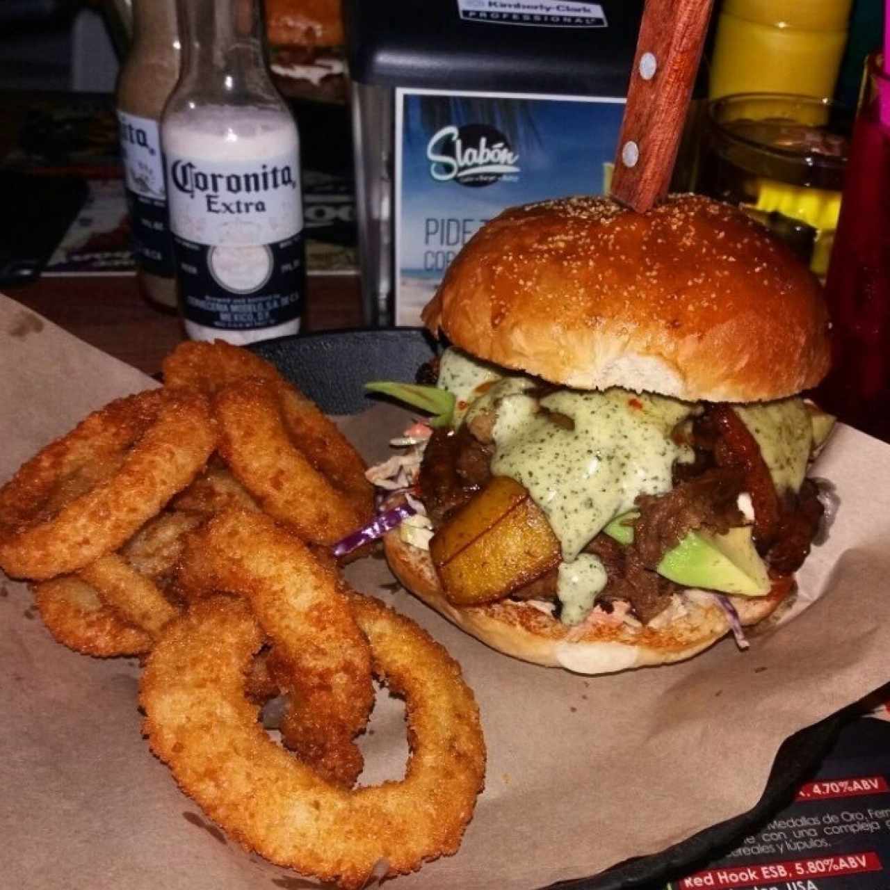 Hamburguesa “La Panameña”
